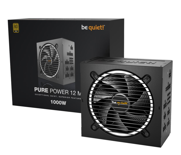 be quiet! Pure Power 12 M 1000W 80 Plus Gold - 1114805 - zdjęcie